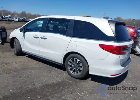 2023 Honda Odyssey Ex-L из США, поврежденный, VIN 5FNRL6H67PB038153